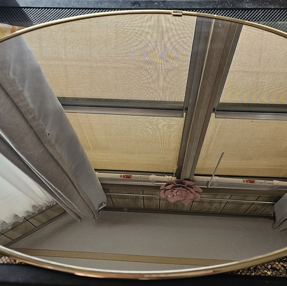 Vintage Oval Mirror - Picture 2 of 2